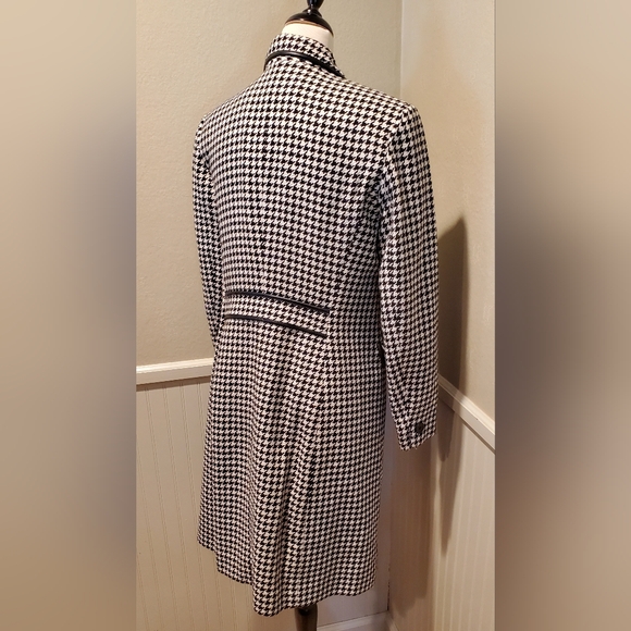 Jones New York Houndstooth long blazer - Picture 3 of 12